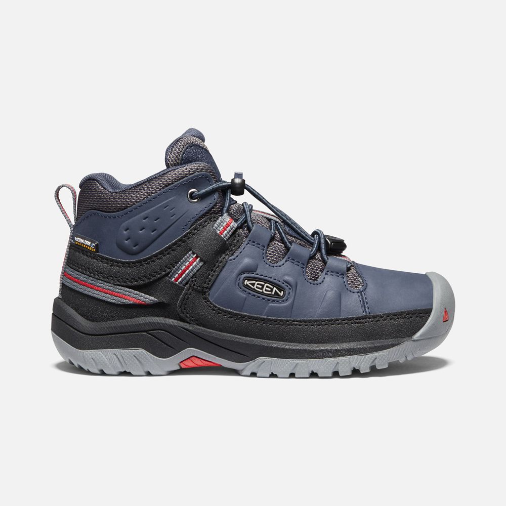 Keen Outdoor Bot Çocuk Mavi - Targhee Waterproof - Türkiye ADHB37415